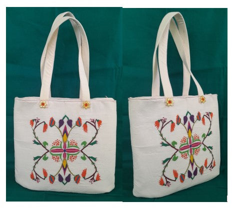 Hand Embriodary Tote Bag
