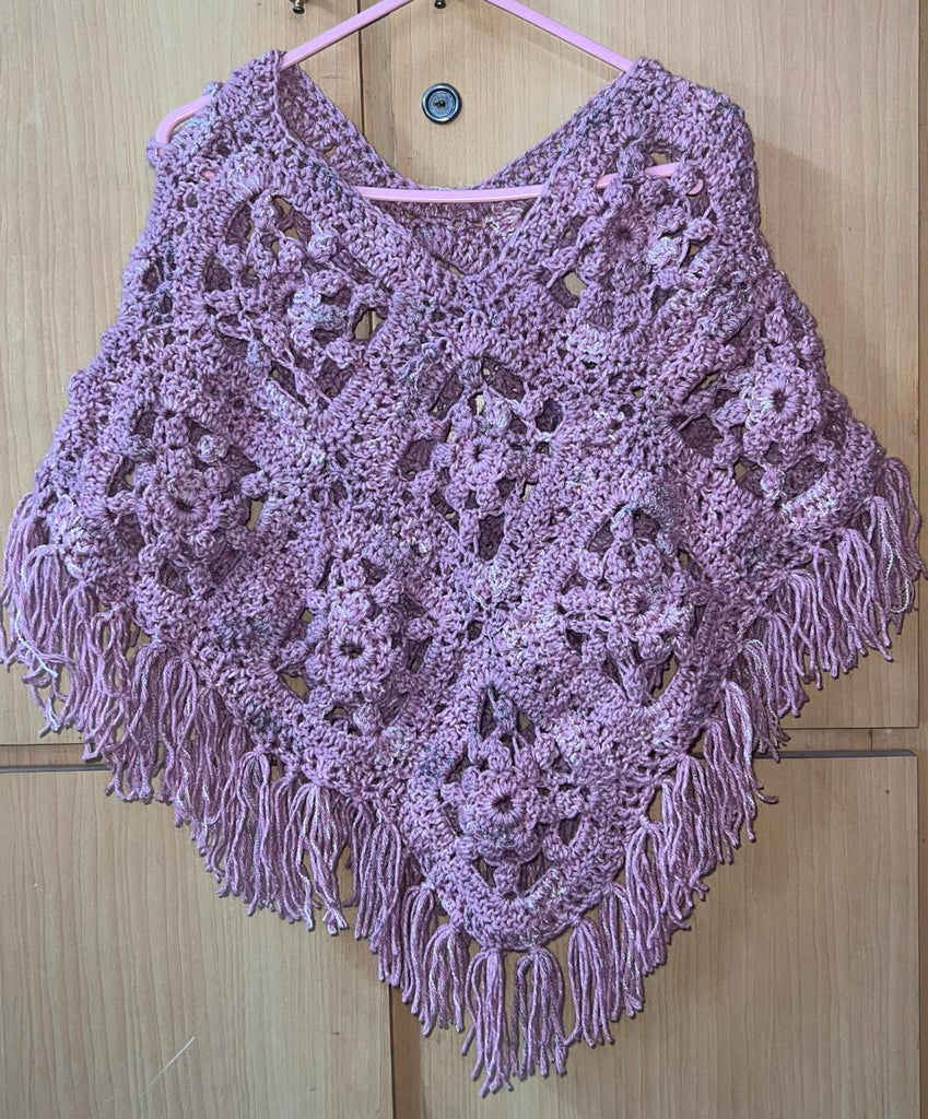 Lavender Graney Square Poncho