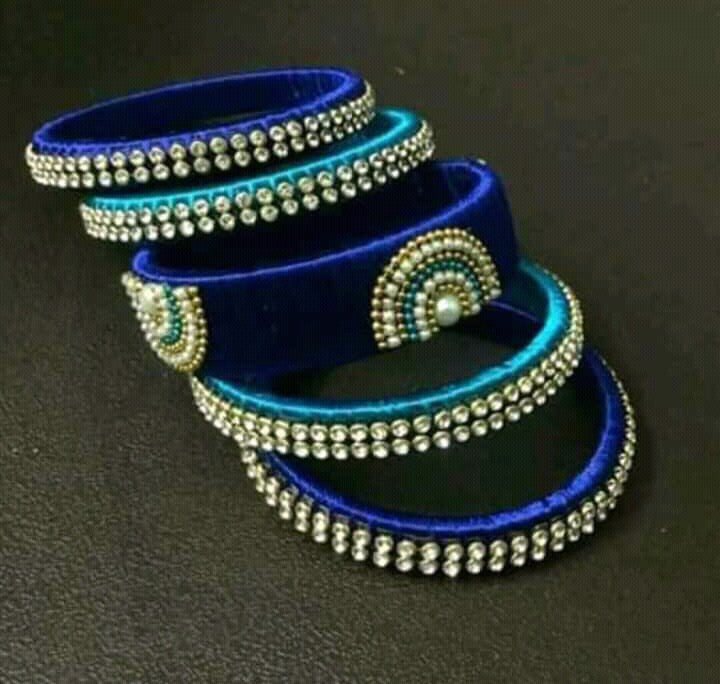 Silk thread Bangles Set from KALA