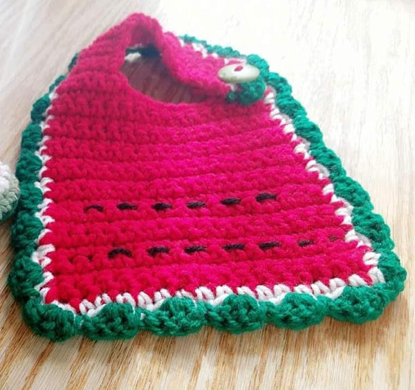 Hand Crochet Baby Bibs