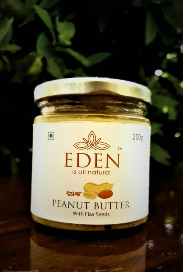 Peanut Butter Flax Seeds - Eden is all natual