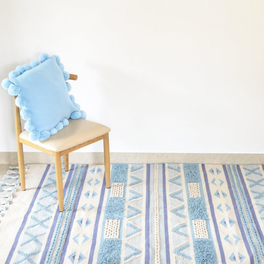 Moroccan Bluebell Rug