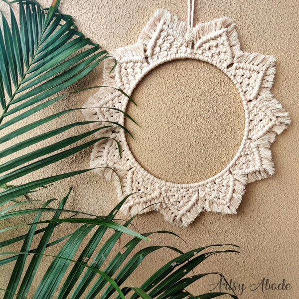 Macrame Hanging Ring